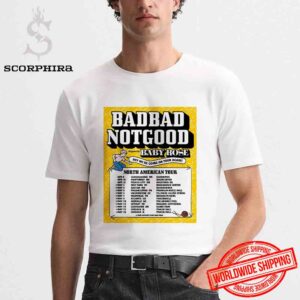 BADBADNOTGOOD North American Tour 2025 Fan Gifts Unisex T-Shirt