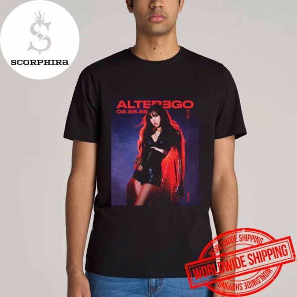 BlackPink LISA Alter Ego New Cover Fan Gifts Unisex T-Shirt