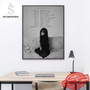 Camila Cabello The Yours C Tour 2025 Fan Gifts Home Decor Poster Canvas