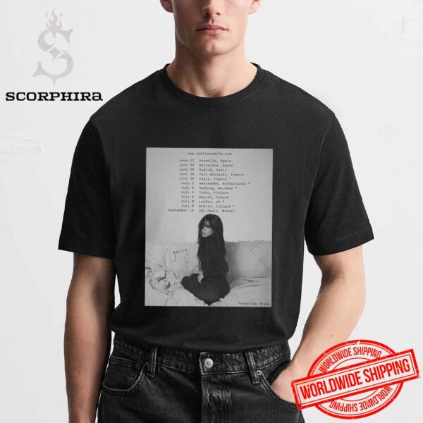 Camila Cabello The Yours C Tour 2025 Fan Gifts Unisex T-Shirt