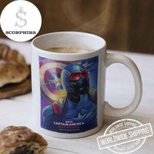 Captain America Brave New World New Design Fan Gifts Ceramic Mug