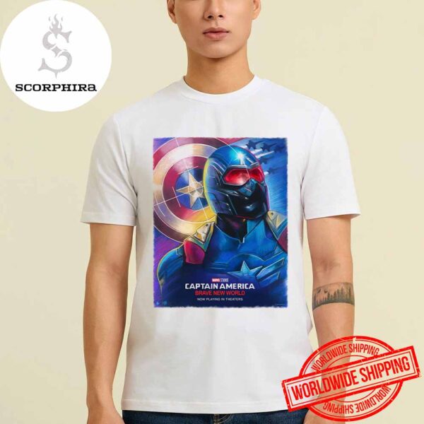 Captain America Brave New World New Design Fan Gifts Unisex T-Shirt