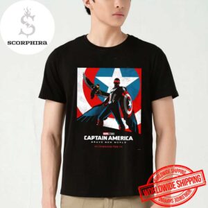 Captain America Brave New World Vintage Artwork Fan Gifts Unisex T-Shirt