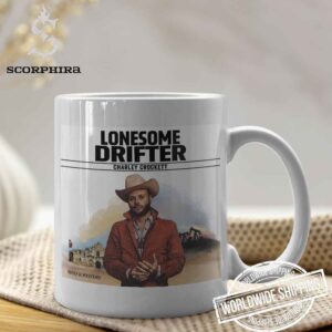 Charley Crockett Lonesome Drifter Art Cover Fan Gifts Ceramic Mug