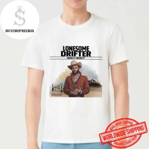 Charley Crockett Lonesome Drifter Art Cover Fan Gifts Unisex T-Shirt