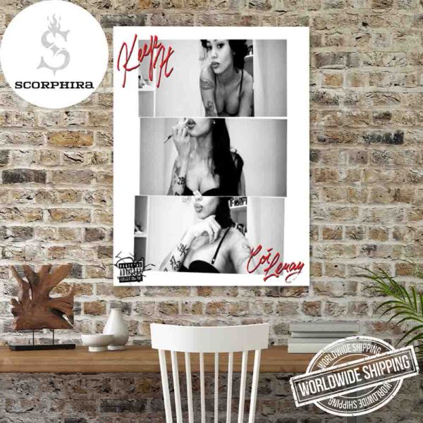 Coi Leray Keep It New Song Art Cover Fan Gifts Home Decor Poster Canvas