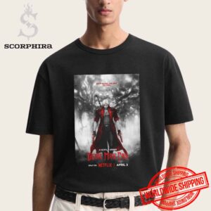 Devil May Cry A Netfix Series Art Cover Fan Gifts Unisex T-Shirt