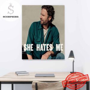 Dierks Bentley New Single She Hates Me Art Cover Fan Gifts Home Decor Poster Canvas