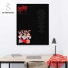 Offset TEN New Single Happy Valentine’s Day 2025 Artwork Fan Gifts Home Decor Poster Canvas