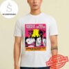 Denzel Curry Mischievous South Tour Dates Australia And New Zealand 2025 Fan Gifts Two Sides Unisex T-Shirt