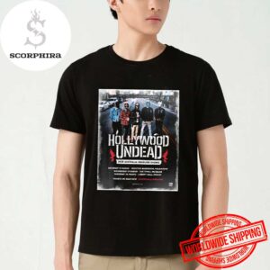 Hollywood Undead 2025 Australia Headline Shows Fan Gifts Unisex T-Shirt