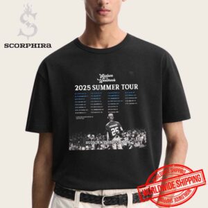 Hudson Westbrook 2025 Summer Tour Fan Gifts Unisex T-Shirt