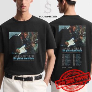 James Arthur Pisces World Tour USA 2025 Fan Gifts Two Sides Unisex T-Shirt