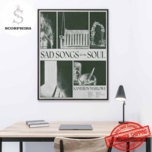 Kameron Marlowe Sad Songs For The Soul New Album Artwork Fan Gifts Home Decor Poster Canvas