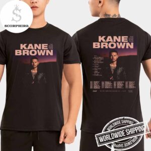 Kane Brown The High Road Tour Dates 2025 Fan Gifts Two Sides Unisex T-Shirt