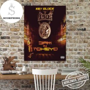 Key Glock 3AM In Tokeyo New Single Art Cover Fan Gifts Home Decor Poster Canvas