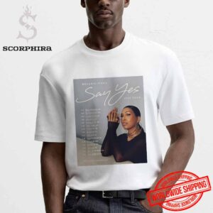 Melanie Fiona Say Yes Tour 2025 Fan Gifts Unisex T-Shirt