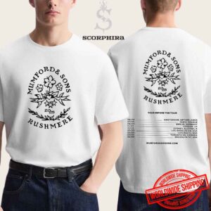 Mumford And Sons Rushmere Tour Before The Tour Fan Gifts Two Sides Unisex T-Shirt