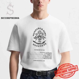 Mumford And Sons Rushmere Tour Before The Tour Fan Gifts Unisex T-Shirt