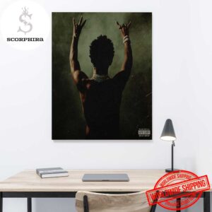 Nardo Wick New Album WICK Art Cover Fan Gifts Home Decor Poster Canvas