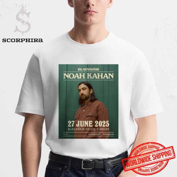 Noah Kahan At Blackweir Fields On 27 June 2025 Fan Gifts Unisex T-Shirt