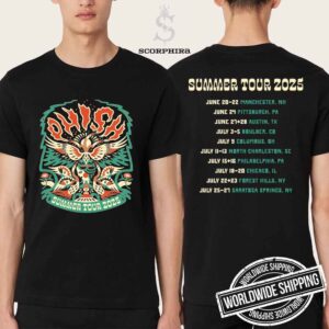 Phish Summer Tour 2025 Artwork Fan Gifts Unisex T-Shirt