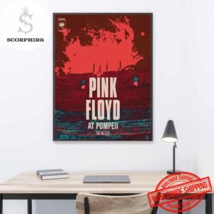 Pink Floyd At Pompeii MCMLXXII 2 Art Cover Fan Gifts Home Decor Poster Canvas