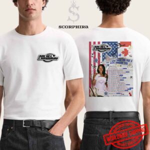 Rachel Chinouriri All I Ever Asked For Was A North American Tour 2025 Fan Gifts Two Sides Unisex T-Shirt