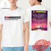 Summerfest 2025 Lineup Fan Gifts Unisex T-Shirt