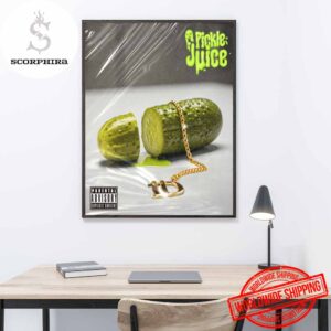 T-Pain Pickle Juice Art Cover Fan Gifts Home Decor Poster Canvas