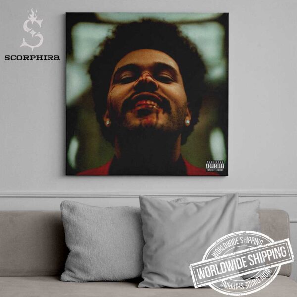 The Weeknd After Hours Art Cover Fan Gifts Home Decor Poster Canvas