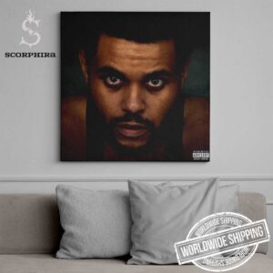 The Weeknd Hurry Up Tomorrow Art Cover Fan Gifts Home Decor Poster Canvas