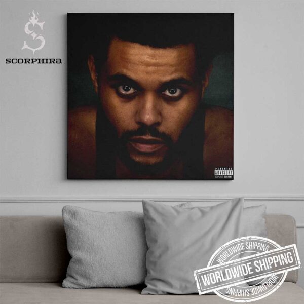 The Weeknd Hurry Up Tomorrow Art Cover Fan Gifts Home Decor Poster Canvas