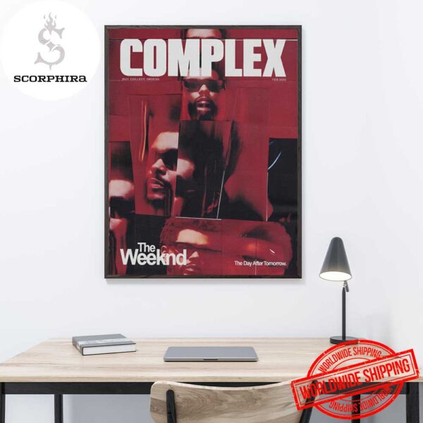 The Weeknd The Day After Tomorrow In Complex Feb 2025 Ver 2 Fan Gifts Home Decor Poster Canvas