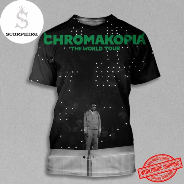 Tyler The Creator Chromakopia The World Tour Artwork Fan Gifts All Over Print Shirt