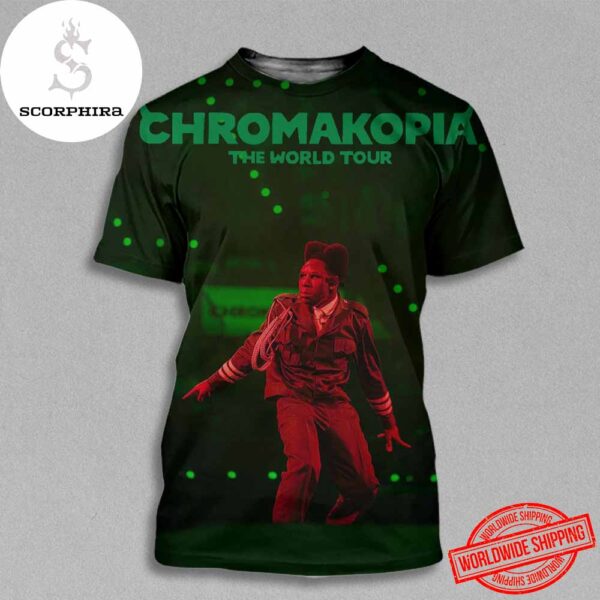 Tyler The Creator Chromakopia The World Tour At Milwaukee WI Fan Gifts All Over Print Shirt