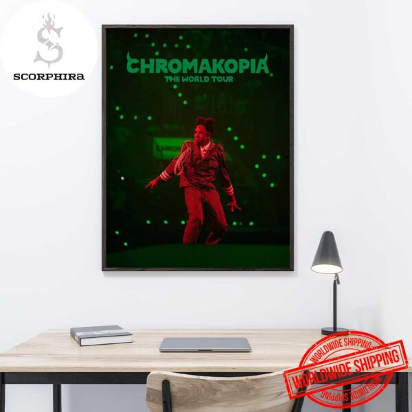 Tyler The Creator Chromakopia The World Tour At Milwaukee WI Fan Gifts Home Decor Poster Canvas