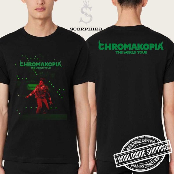 Tyler The Creator Chromakopia The World Tour At Milwaukee WI Fan Gifts Two Sides Unisex T-Shirt