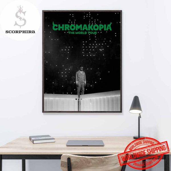 Tyler The Creator Chromakopia The World Tour Fan Gifts Home Decor Poster Canvas