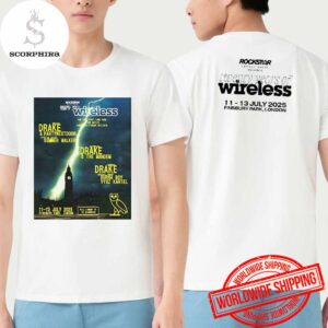 Wireless Festival Lineup 2025 Fan Gifts Two Sides Unisex T-Shirt