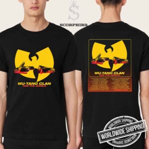 Wu-Tang Forever The Final Chamber Tour Dates 2025 Fan Art Two Sides Unisex T-Shirt