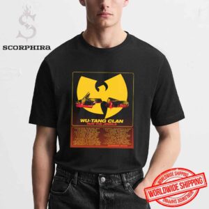 Wu-Tang Forever The Final Chamber Tour Dates 2025 Fan Art Unisex T-Shirt