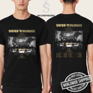 Wu-Tang Forever The Final Chamber Tour Dates 2025 Fan Gifts Two Sides Unisex T-Shirt