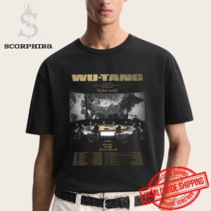 Wu-Tang Forever The Final Chamber Tour Dates 2025 Fan Gifts Unisex T-Shirt